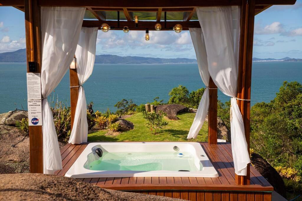 Casa Mirante Do Sol-Vista Exuberante Com Spa جوفيرنادور سيلسو راموس المظهر الخارجي الصورة