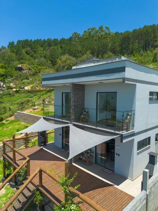 Casa Mirante Do Sol-Vista Exuberante Com Spa جوفيرنادور سيلسو راموس المظهر الخارجي الصورة