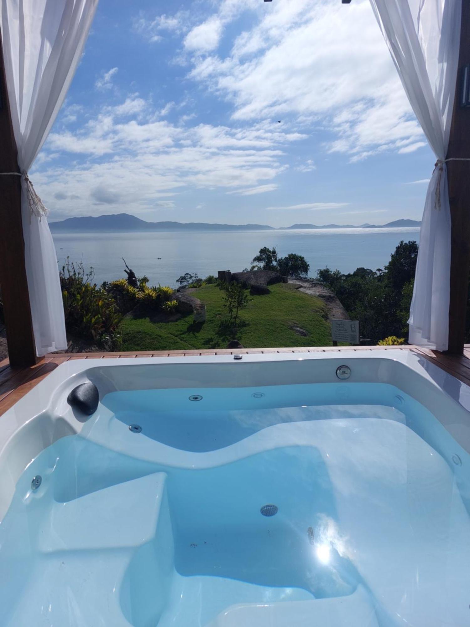 Casa Mirante Do Sol-Vista Exuberante Com Spa جوفيرنادور سيلسو راموس المظهر الخارجي الصورة