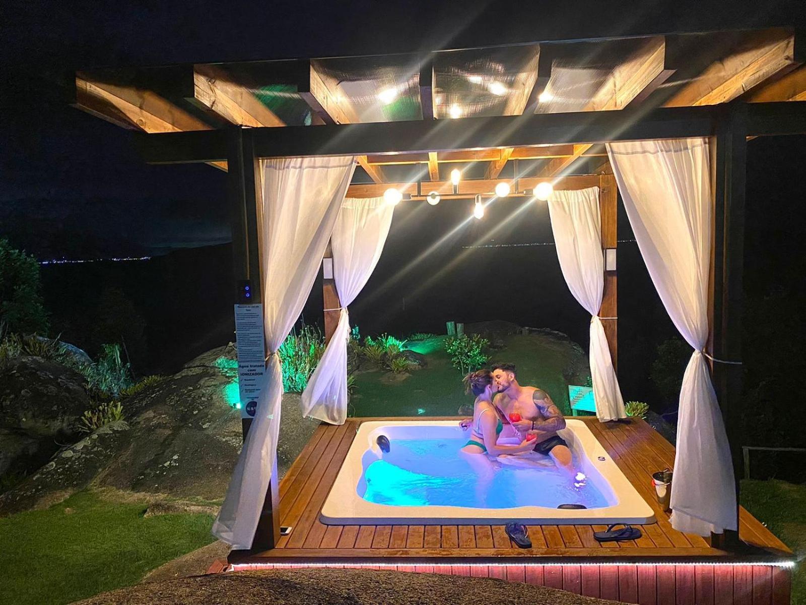 Casa Mirante Do Sol-Vista Exuberante Com Spa جوفيرنادور سيلسو راموس المظهر الخارجي الصورة